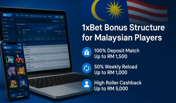 1xbet Bonus Structure for Malaysian Players